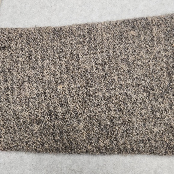 Vintage Woolrich Cardigan Mens Medium Gray Pockets Hand Framed Wool Pockets - Picture 5 of 12